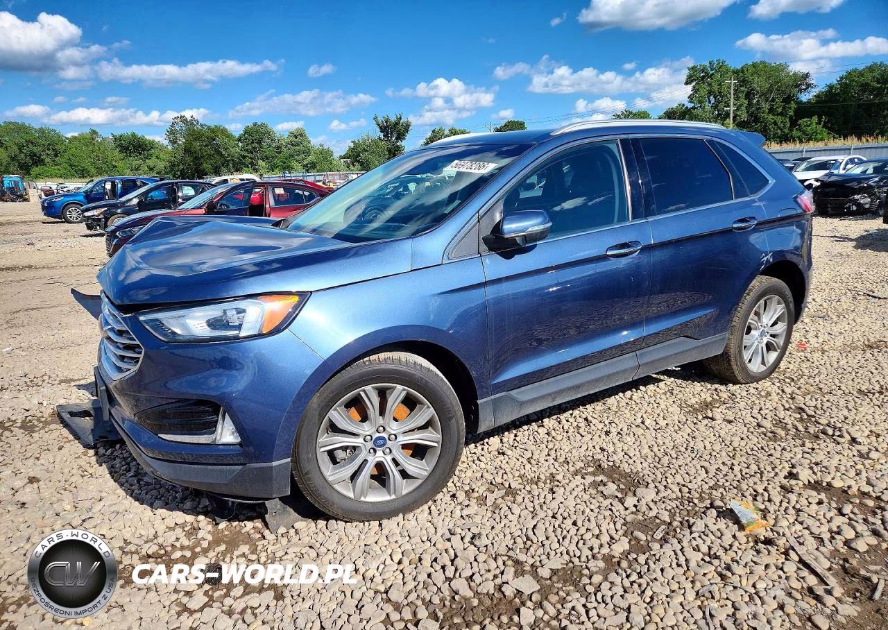 2019 Ford Edge Titanium VIN:2FMPK4K93KBB22652 - 1