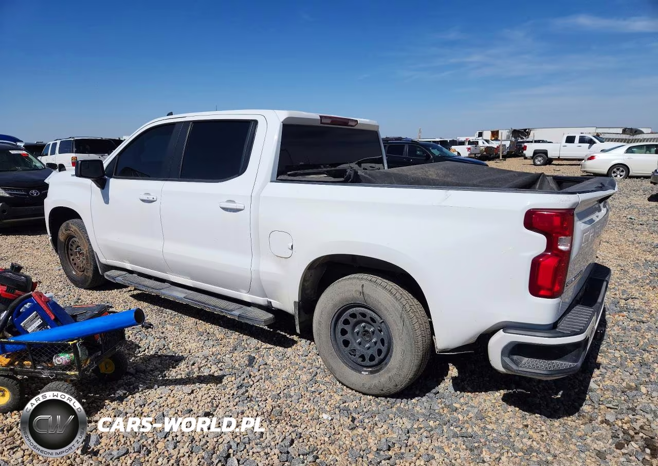 2020 Chevrolet Silverado C1500 Rst VIN:1GCPWDED3LZ130967 - 2