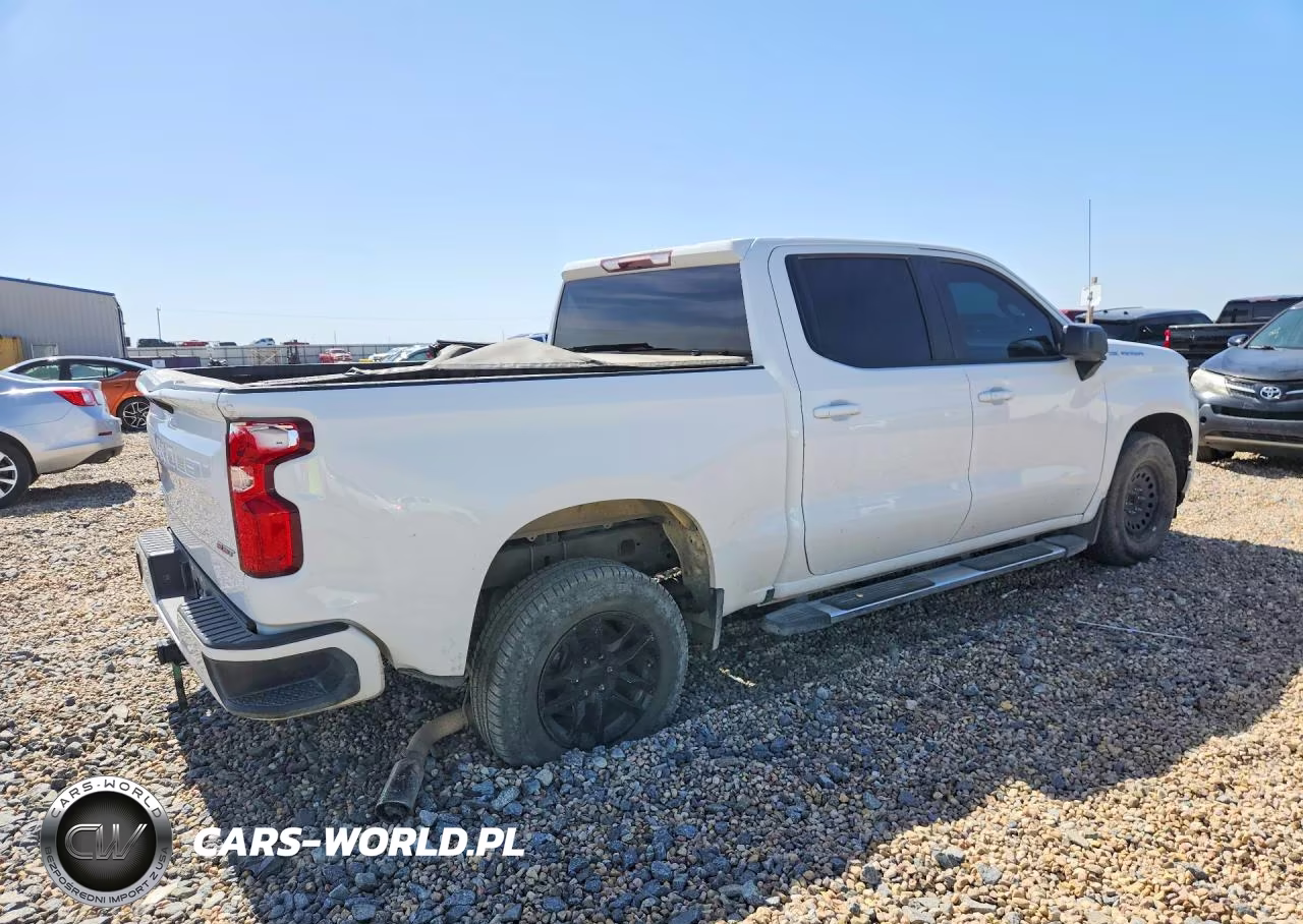 2020 Chevrolet Silverado C1500 Rst VIN:1GCPWDED3LZ130967 - 3