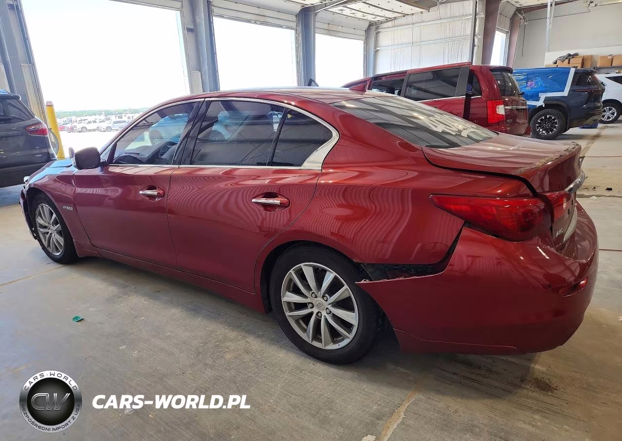 2014 Infiniti Q50 Hybrid Premium VIN:JN1AV7ARXEM702020 - 2