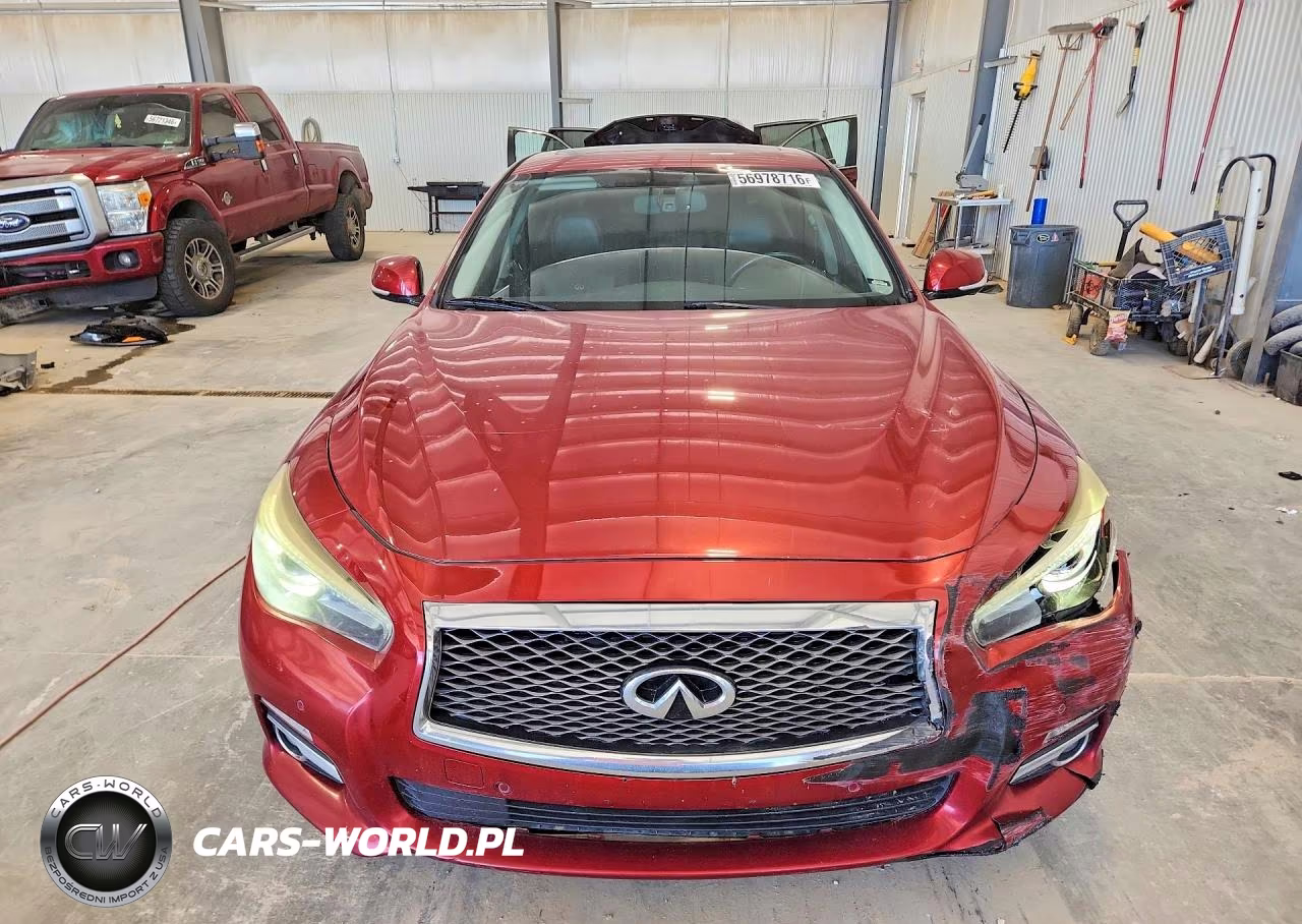 2014 Infiniti Q50 Hybrid Premium VIN:JN1AV7ARXEM702020 - 5
