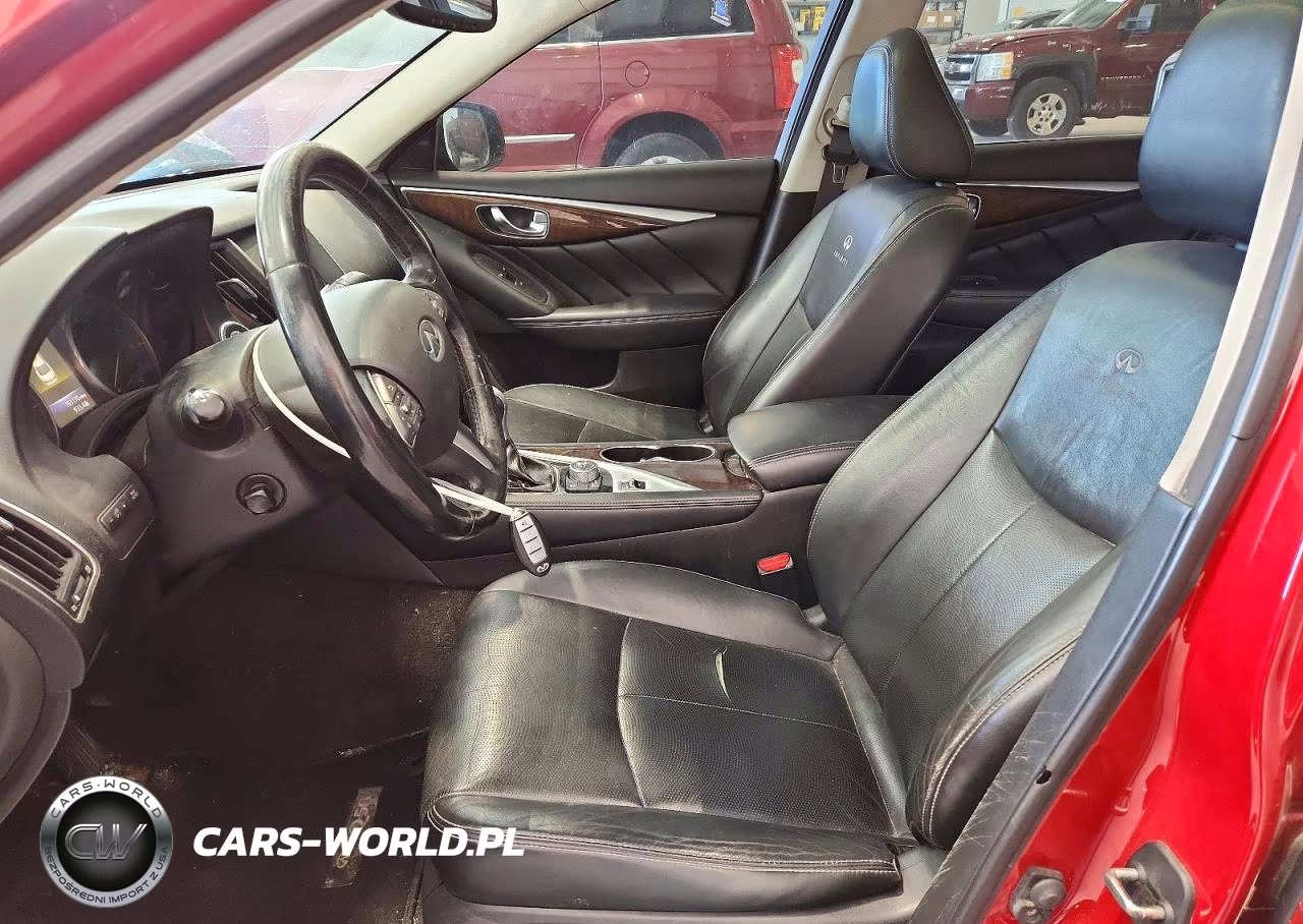 2014 Infiniti Q50 Hybrid Premium VIN:JN1AV7ARXEM702020 - 7
