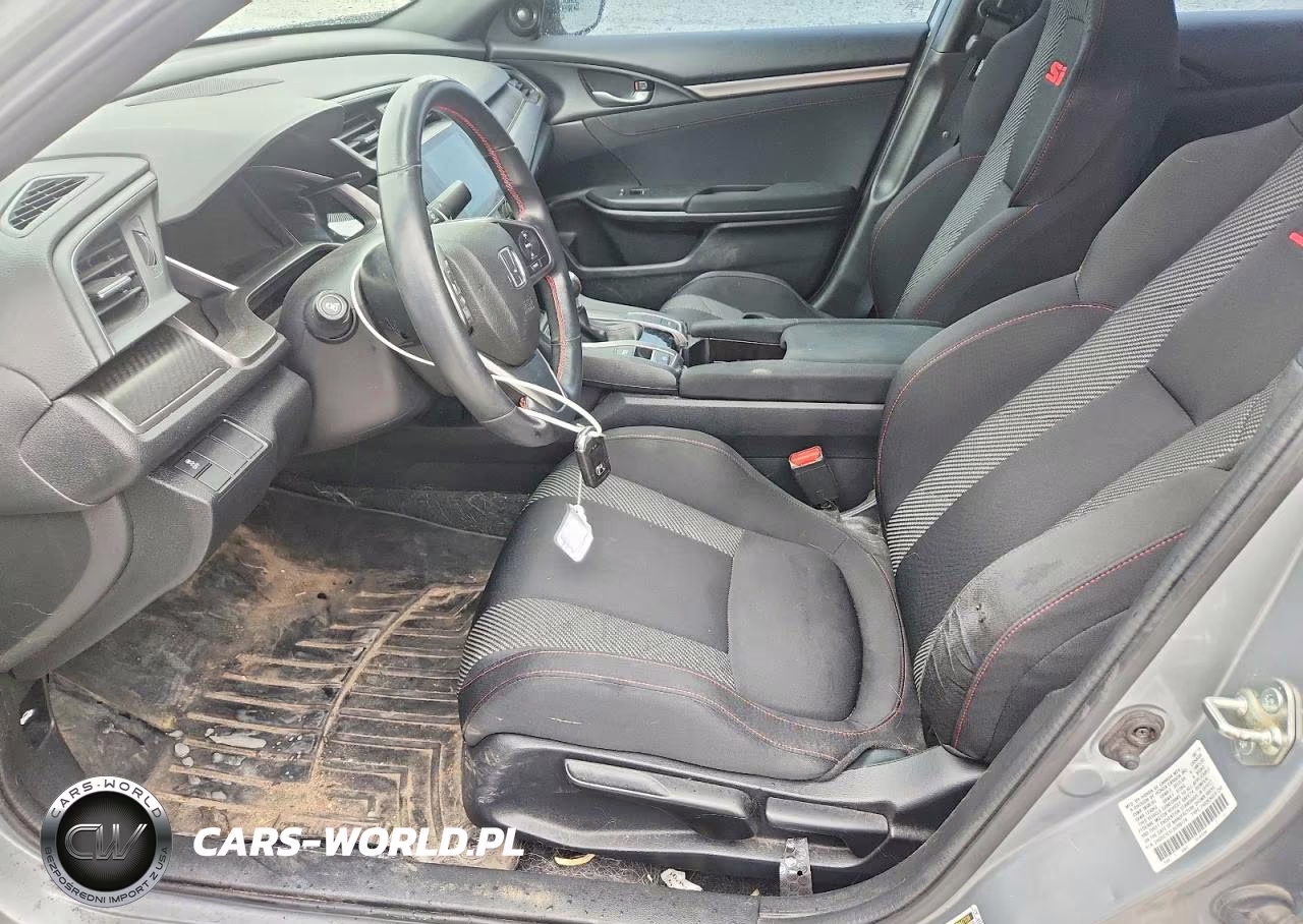 2018 Honda Civic Si VIN:2HGFC1E51JH709174 - 7