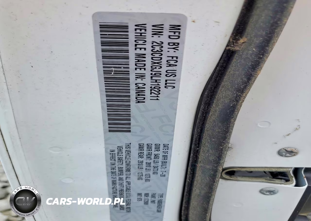 2020 Dodge Charger Scat Pack VIN:2C3CDXGJ9LH192211 - 12
