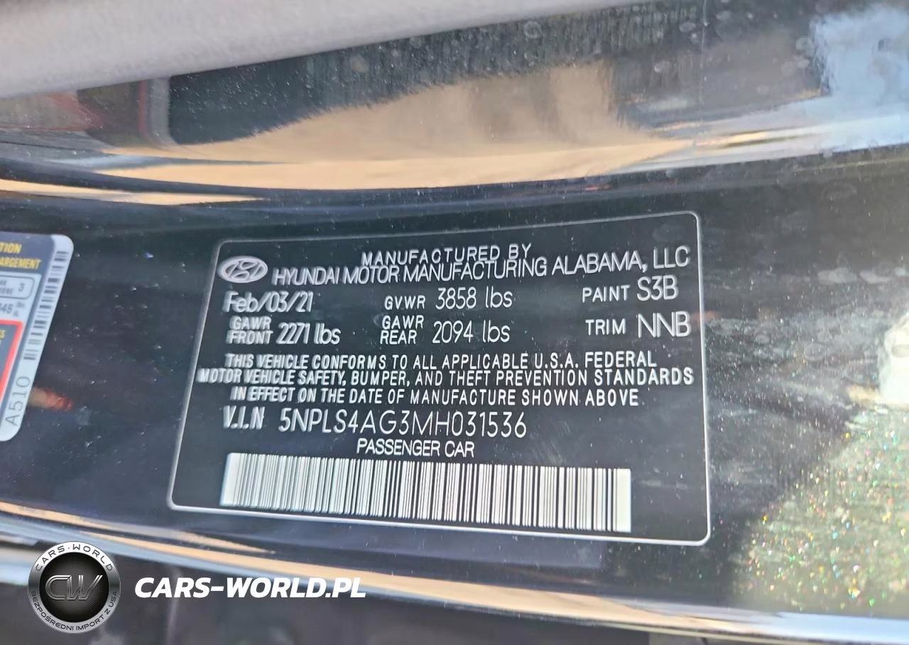 2021 Hyundai Elantra Sel VIN:5NPLS4AG3MH031536 - 12