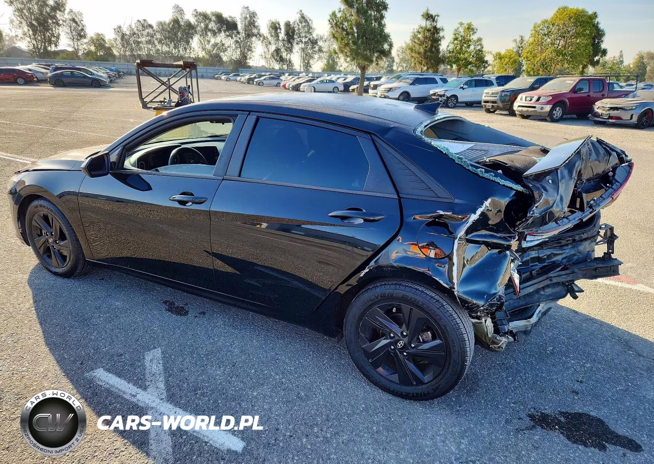 2021 Hyundai Elantra Sel VIN:5NPLS4AG3MH031536 - 2