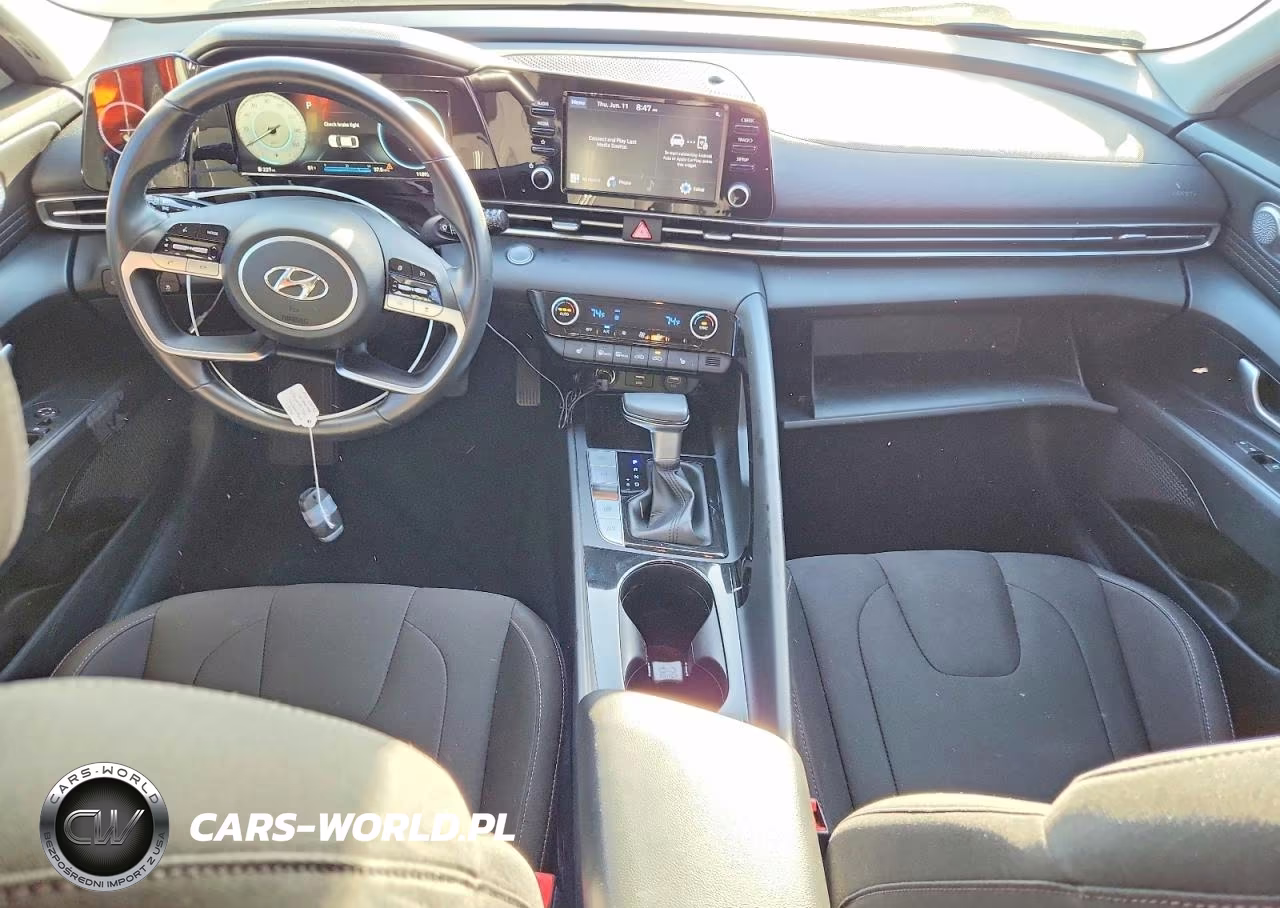 2021 Hyundai Elantra Sel VIN:5NPLS4AG3MH031536 - 8