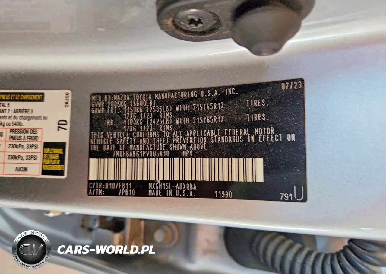 2023 Toyota Corolla Cross Hybrid S VIN:7MUFBABG1PV005810 - 13