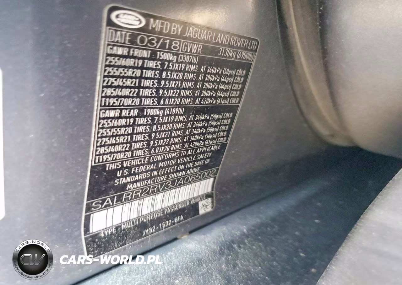 2018 Land Rover Discovery Hse VIN:SALRR2RV3JA065002 - 13