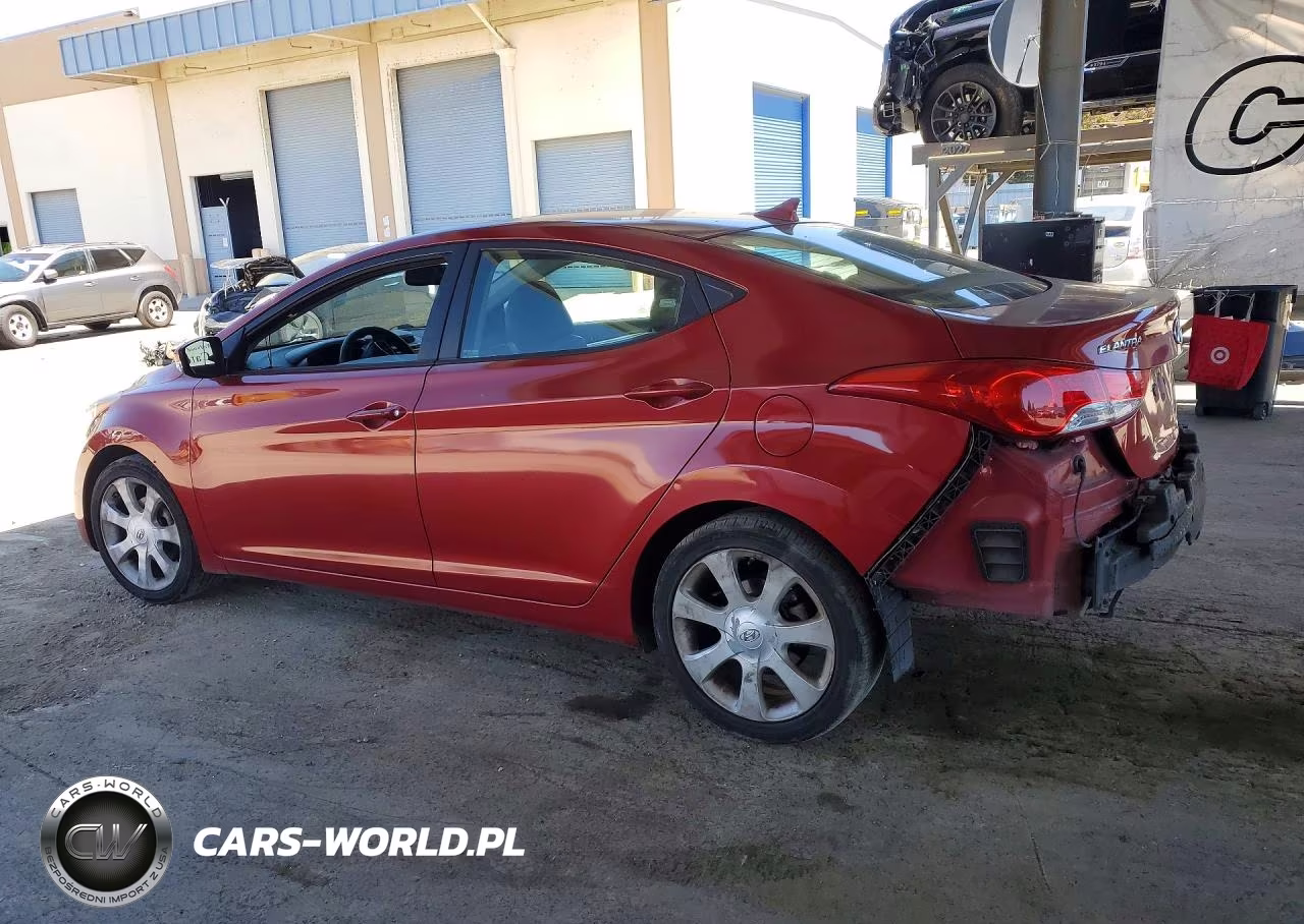 2012 Hyundai Elantra Limited VIN:KMHDH4AEXCU441123 - 2