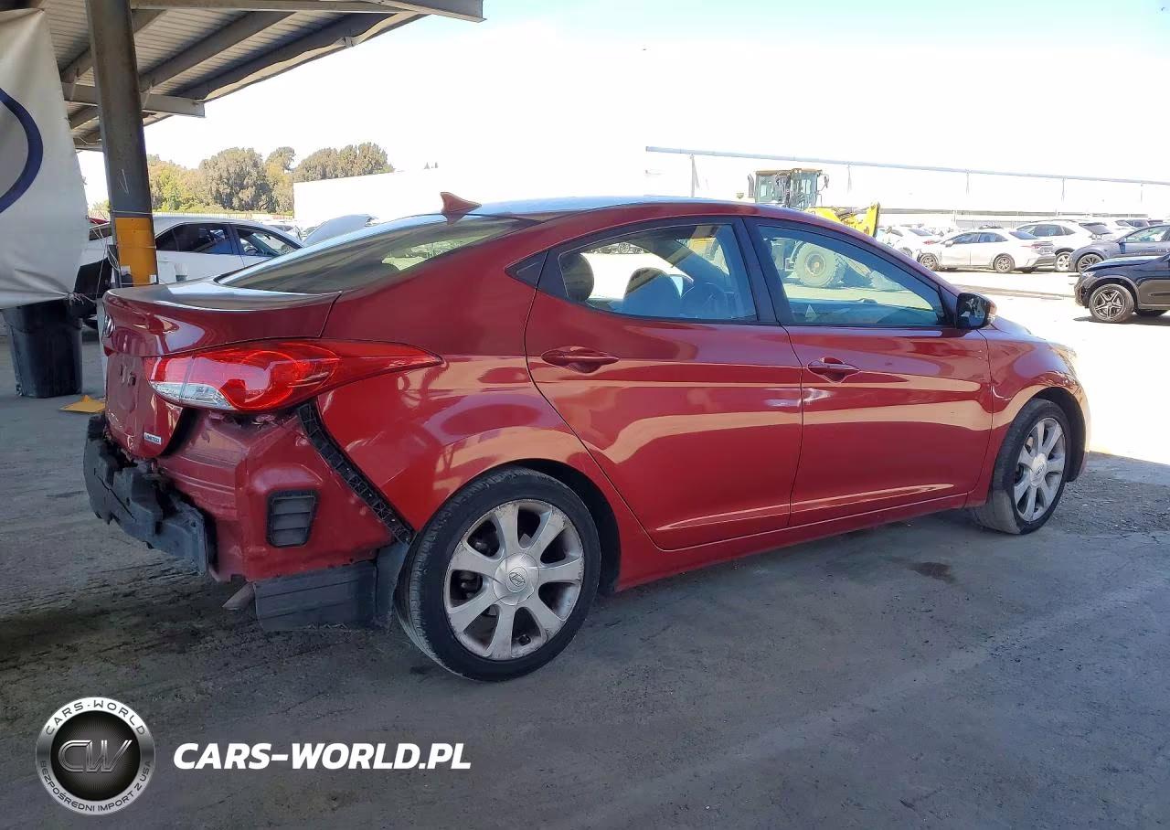 2012 Hyundai Elantra Limited VIN:KMHDH4AEXCU441123 - 3