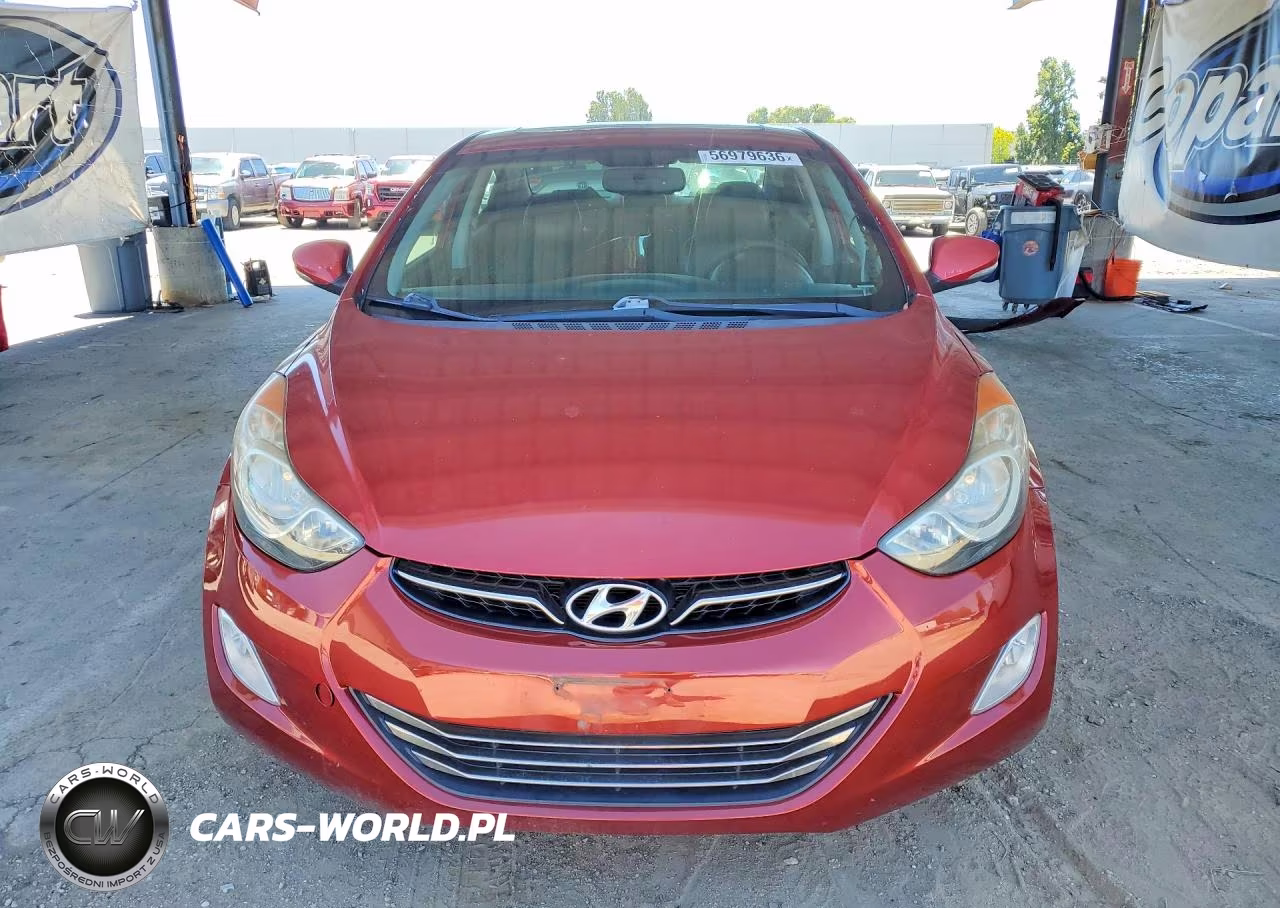 2012 Hyundai Elantra Limited VIN:KMHDH4AEXCU441123 - 5