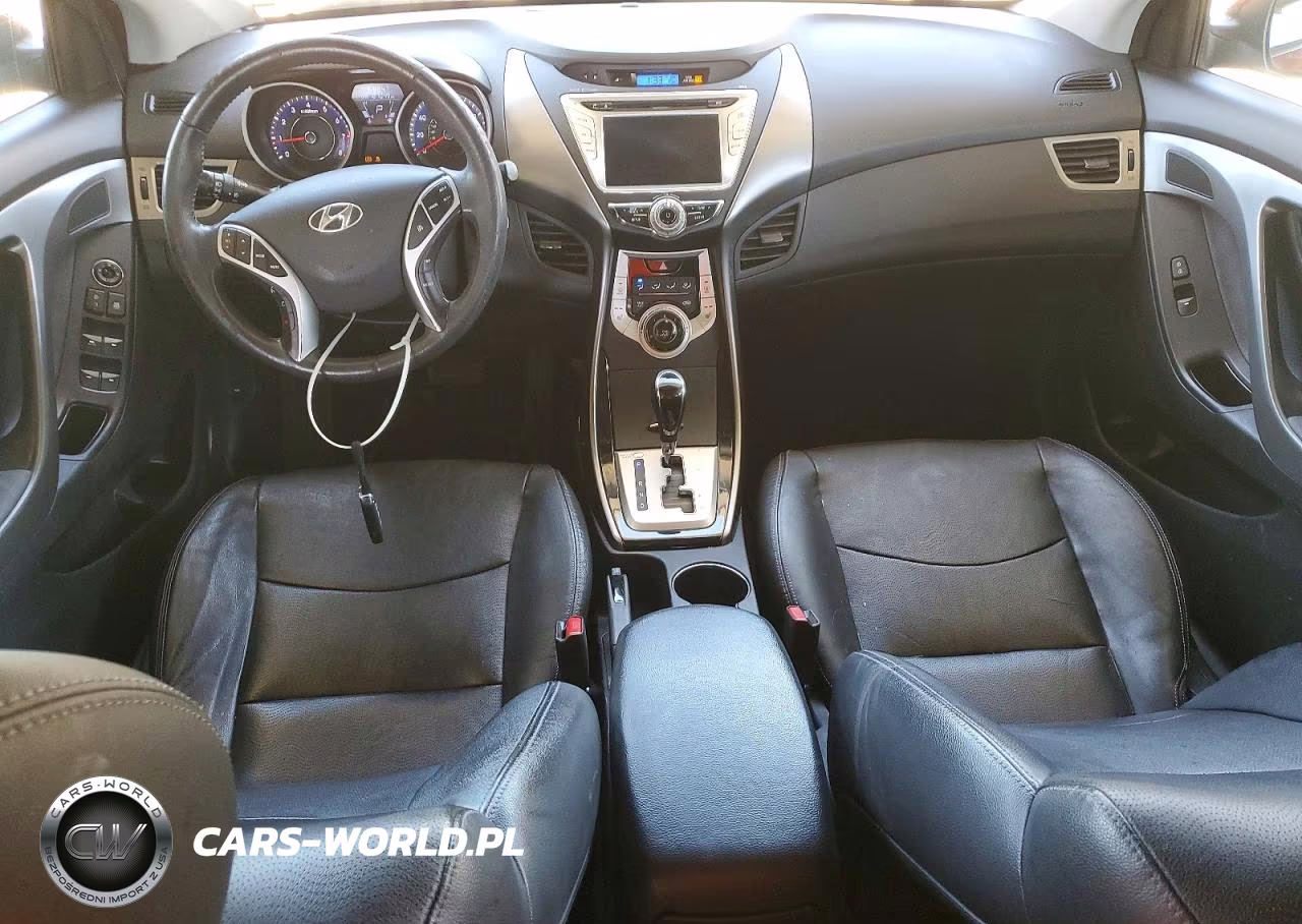 2012 Hyundai Elantra Limited VIN:KMHDH4AEXCU441123 - 8