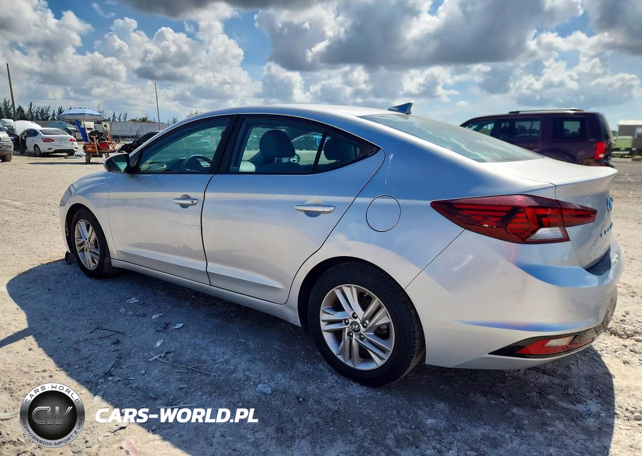 2019 Hyundai Elantra Sel VIN:KMHD84LF1KU738978 - 2