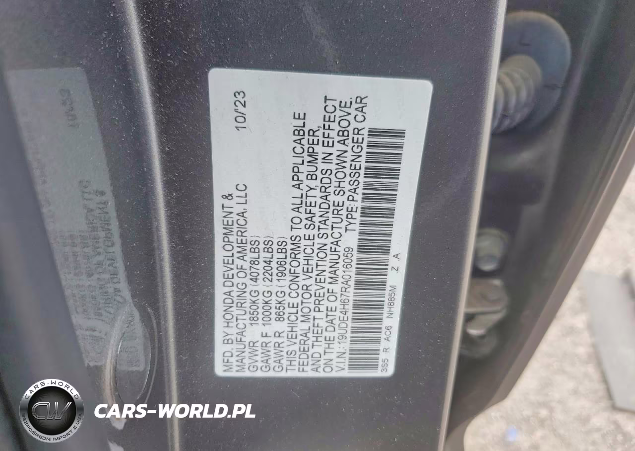 2024 Acura Integra A-Spec Tech VIN:19UDE4H67RA016059 - 13