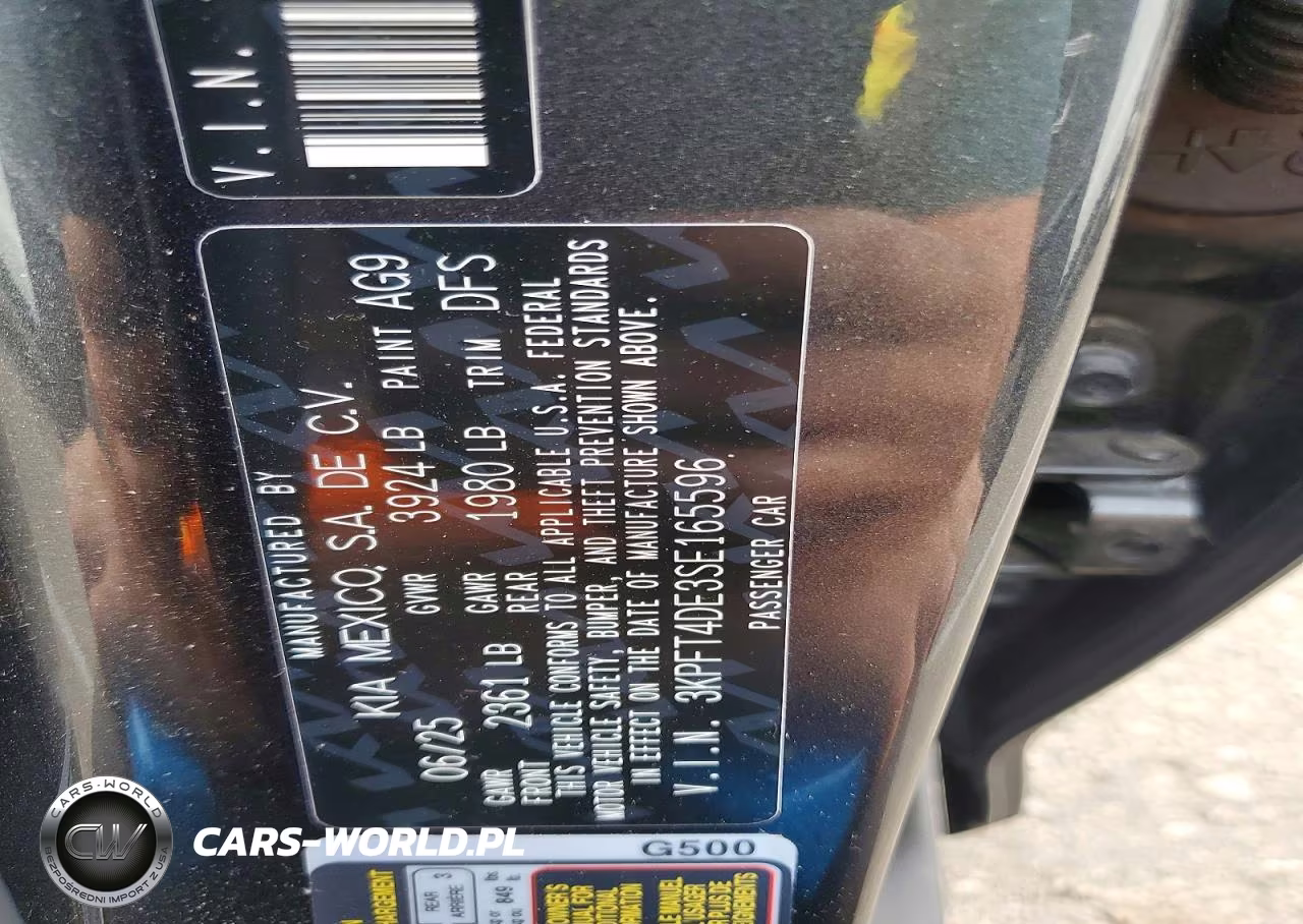 2025 Kia K4 Lxs VIN:3KPFT4DE3SE165596 - 12