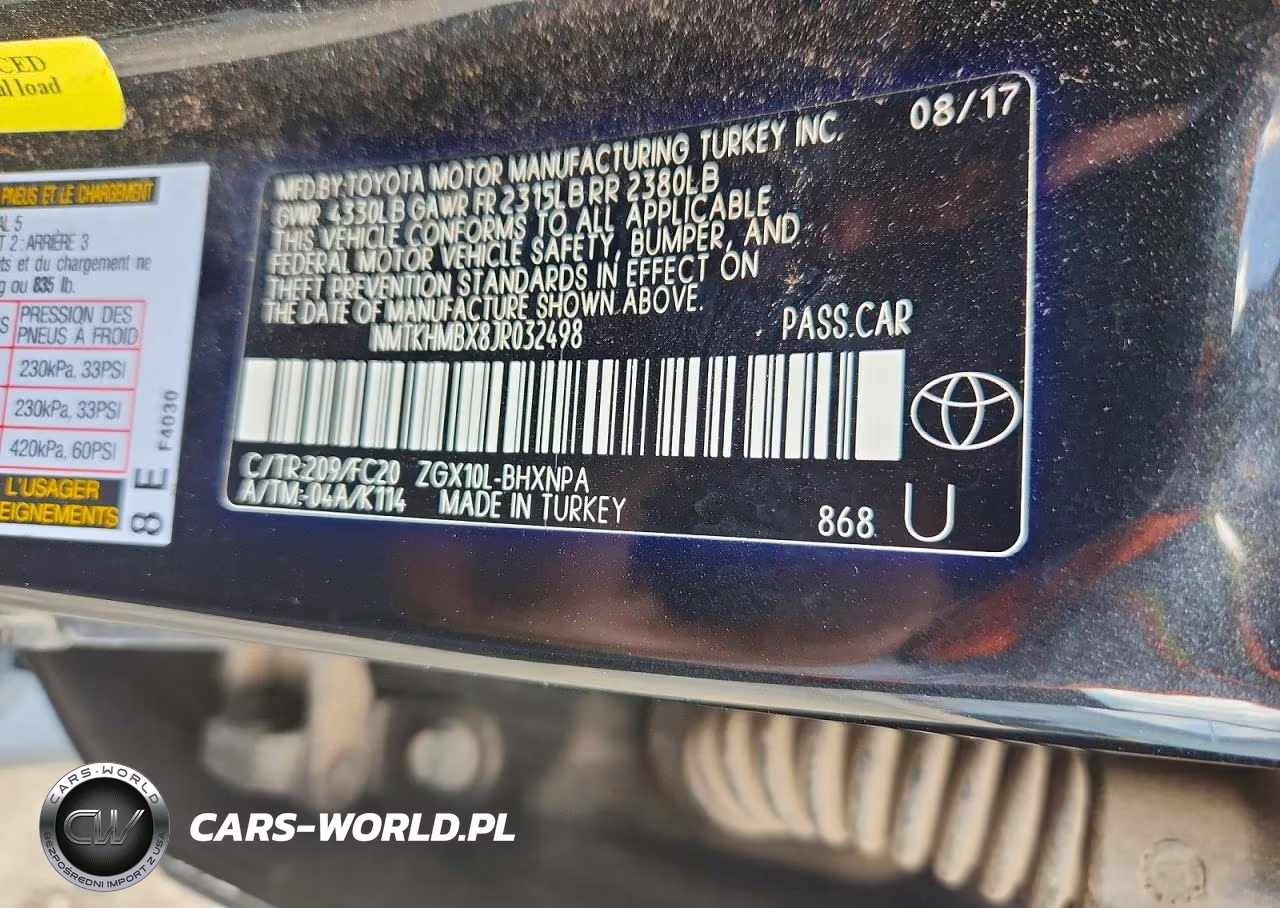 2018 Toyota C-Hr Xle VIN:NMTKHMBX8JR032498 - 12