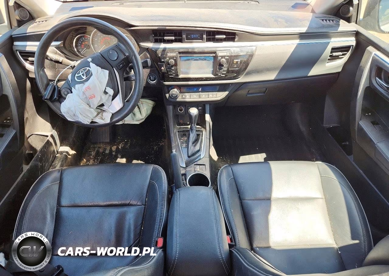 2015 Toyota Corolla Le Premium VIN:2T1BURHE6FC348529 - 8