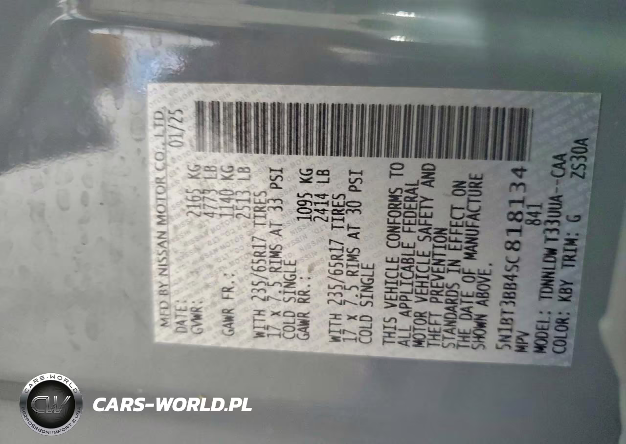 2025 Nissan Rogue Rock Creek VIN:5N1BT3BB4SC818134 - 13