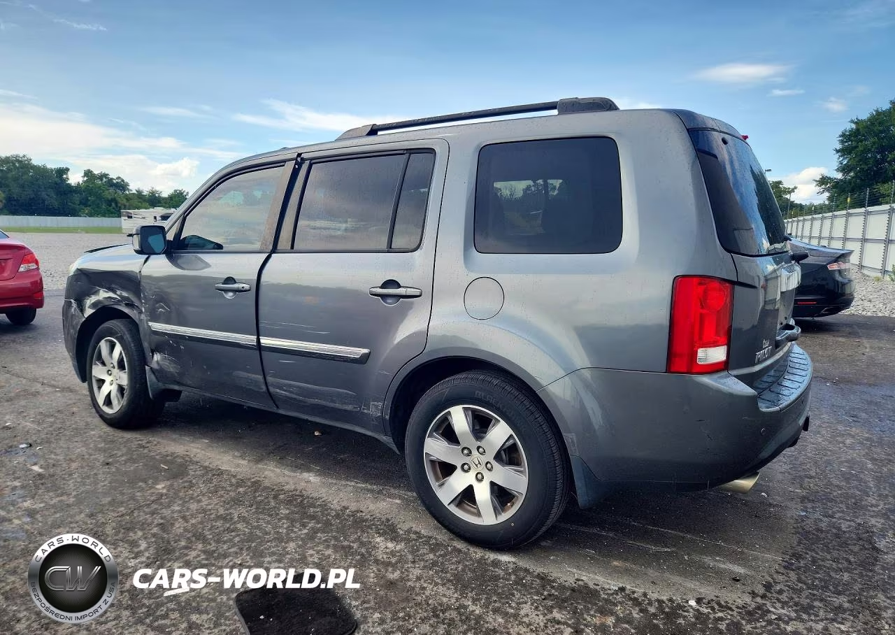 2013 Honda Pilot Touring VIN:5FNYF3H95DB017437 - 2