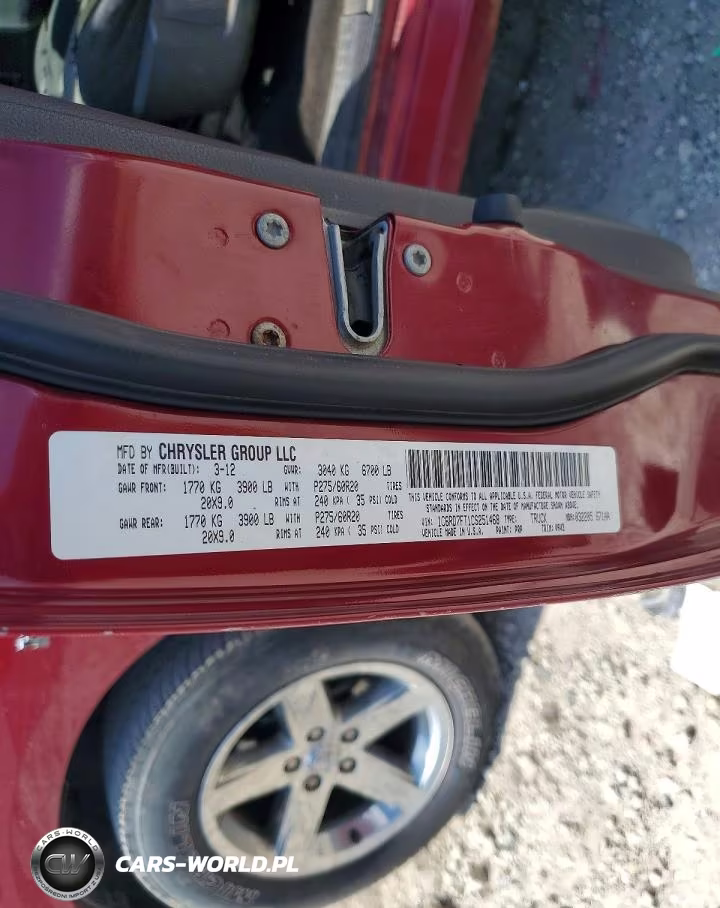 2012 Dodge Ram 1500 St VIN:1C6RD7FT1CS251468 - 12