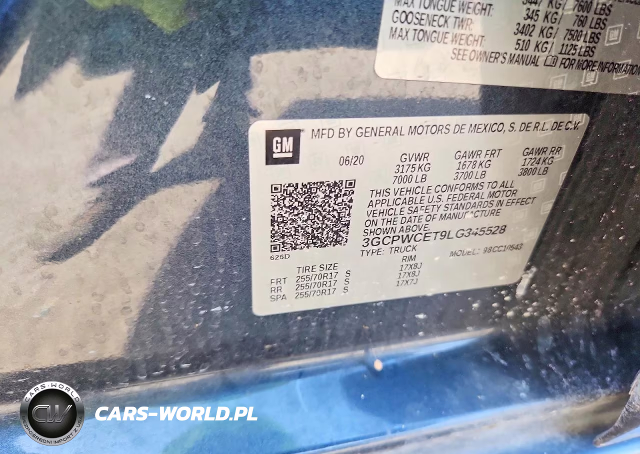 2020 Chevrolet Silverado C1500 Lt VIN:3GCPWCET9LG345528 - 12