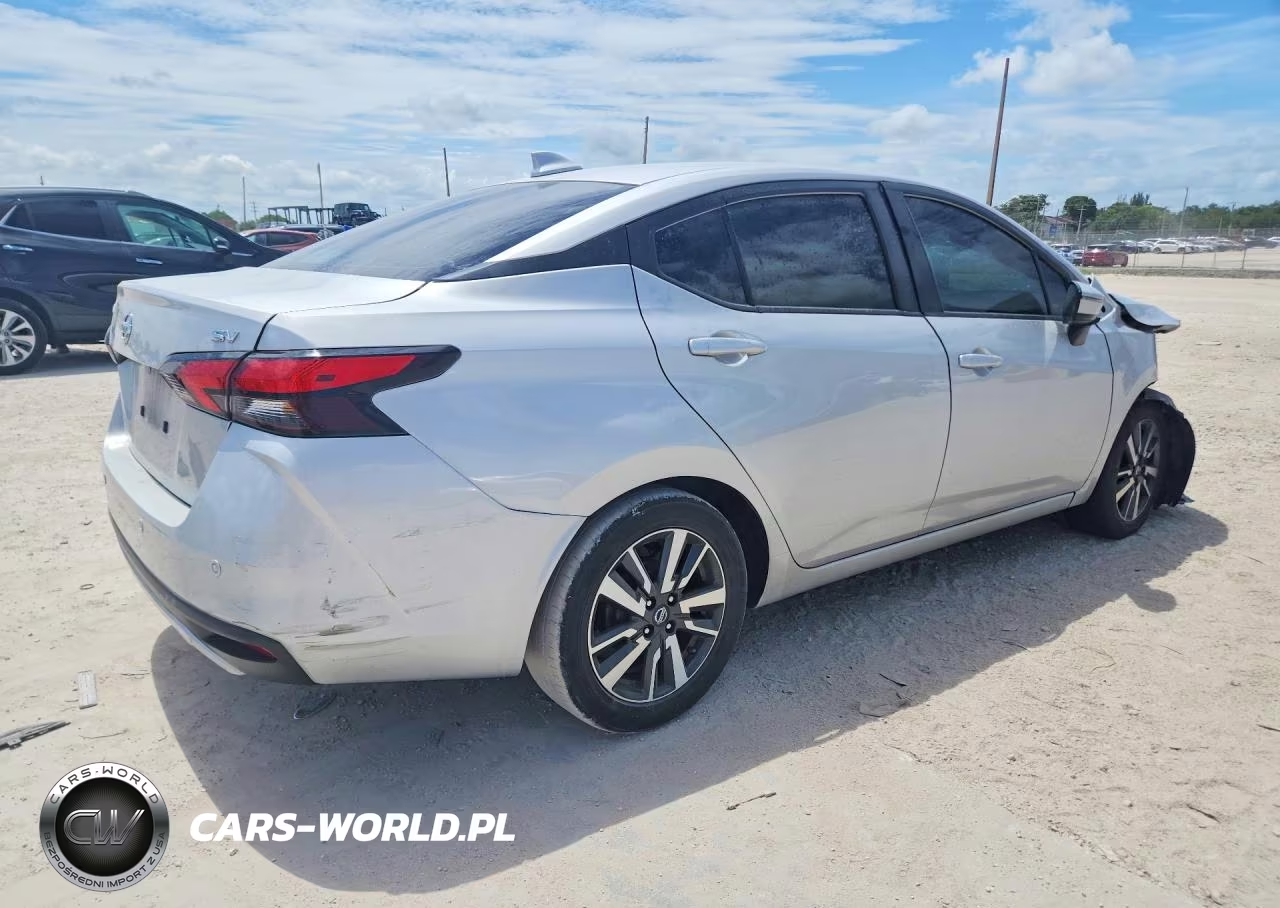 2021 Nissan Versa Sv VIN:3N1CN8EV7ML883057 - 3