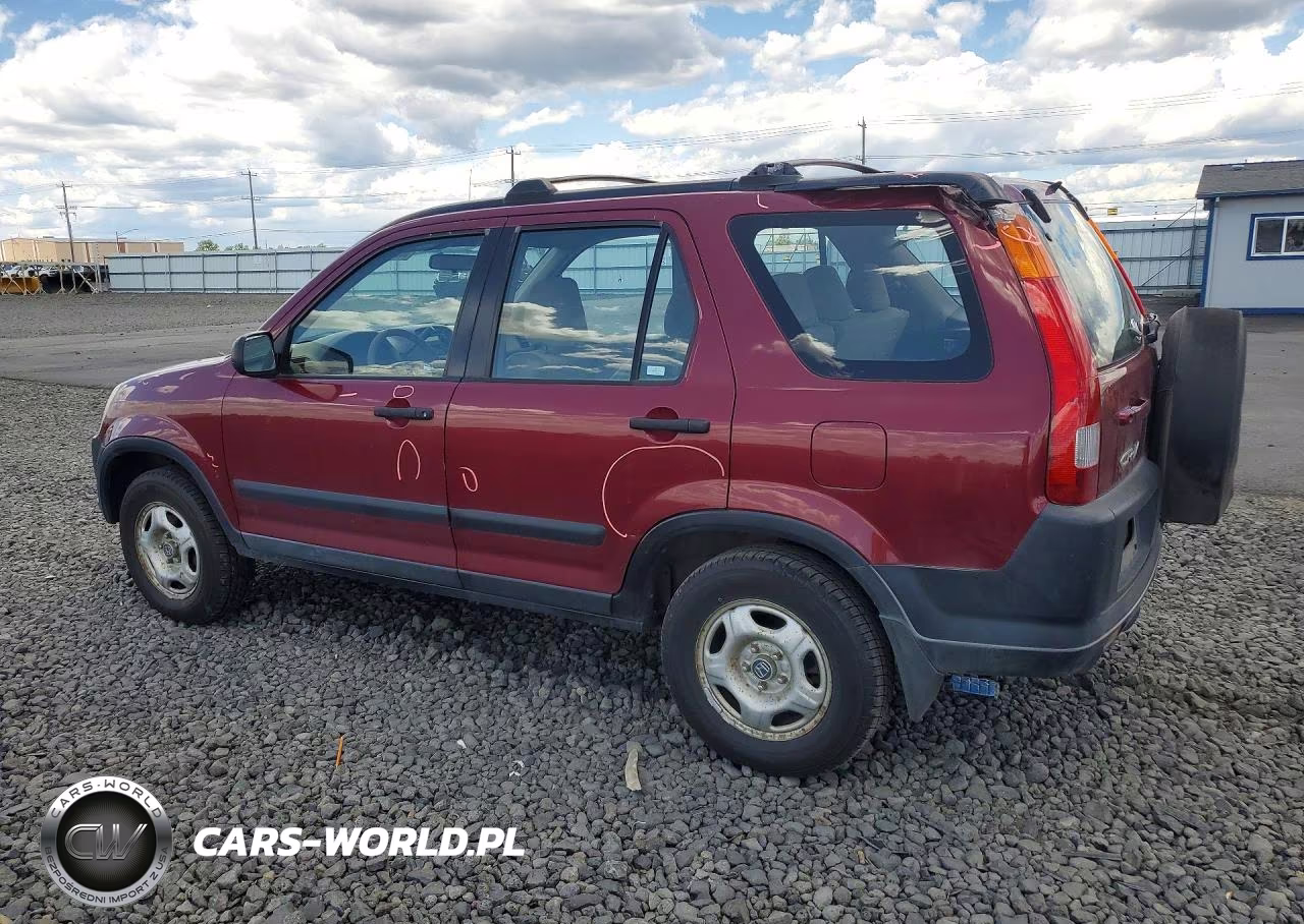 2003 Honda Cr-V Lx VIN:JHLRD68453C019218 - 2