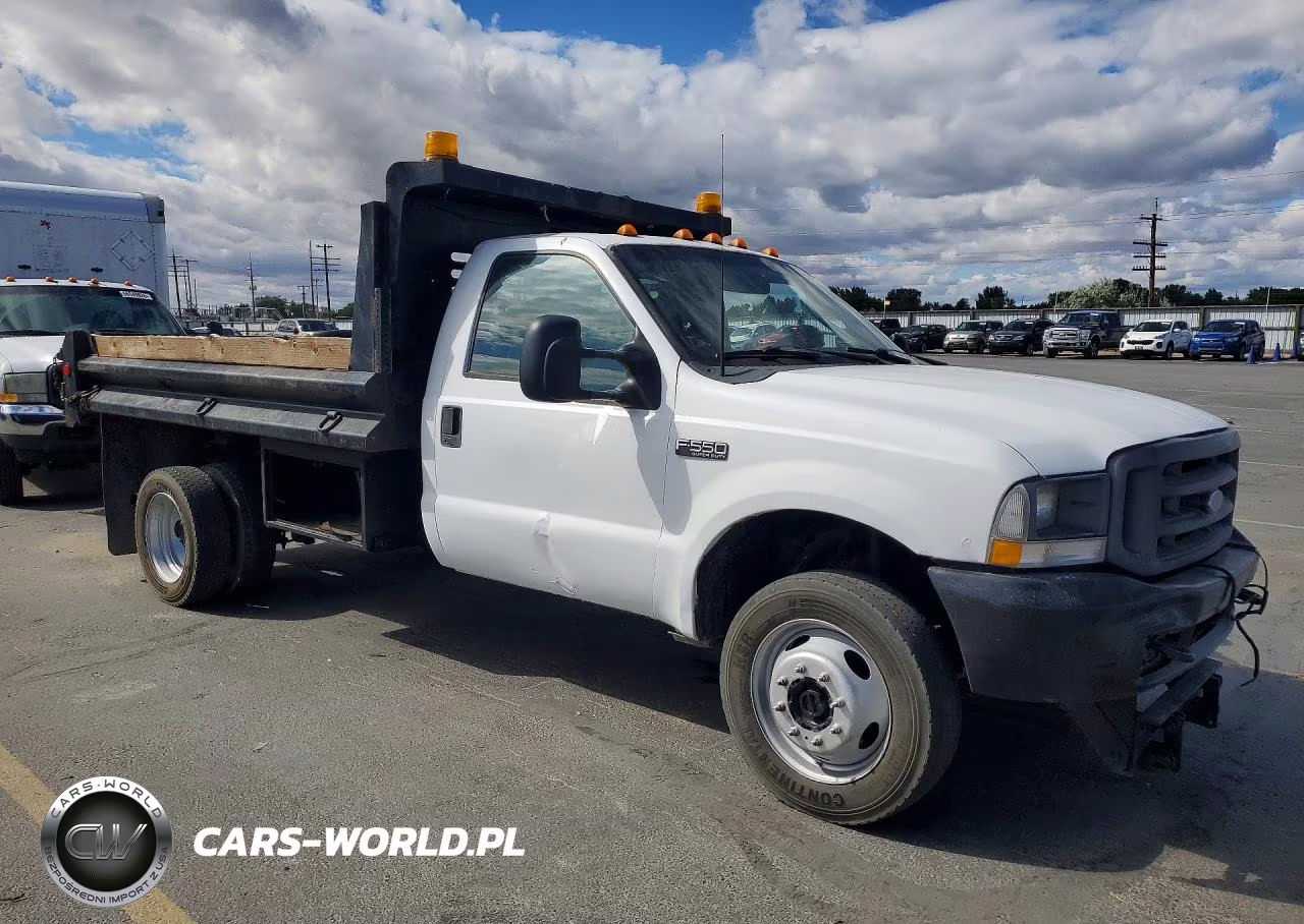 2004 Ford F550 Super Duty Dump Truck VIN:1FDAF57PX4EC31897 - 4