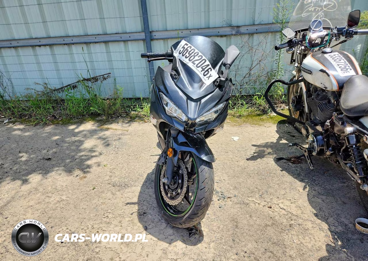 2023 Kawasaki Ex400 VIN:JKAEXKG16PDAS5724 - 2