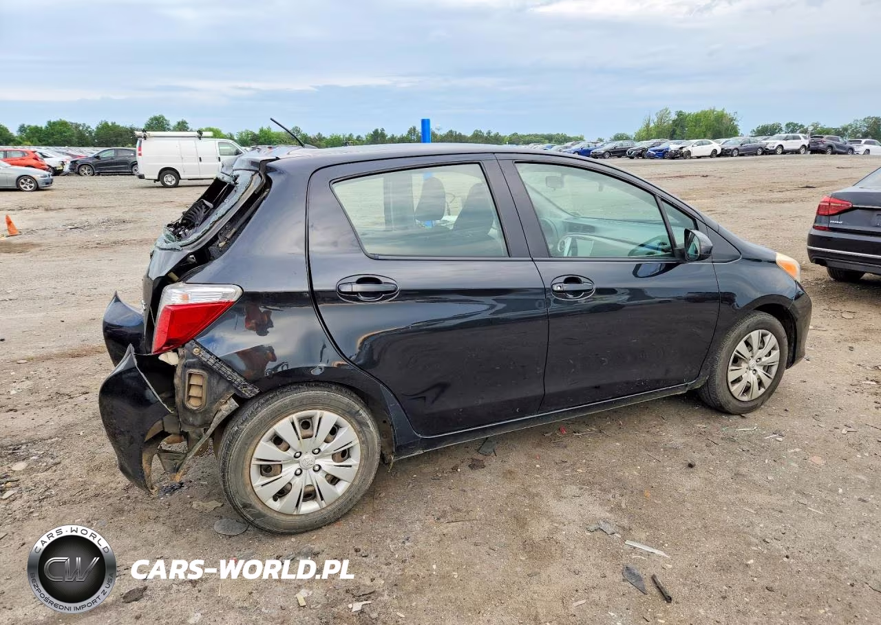2012 Toyota Yaris 5-Door Le VIN:JTDKTUD31CD509121 - 3