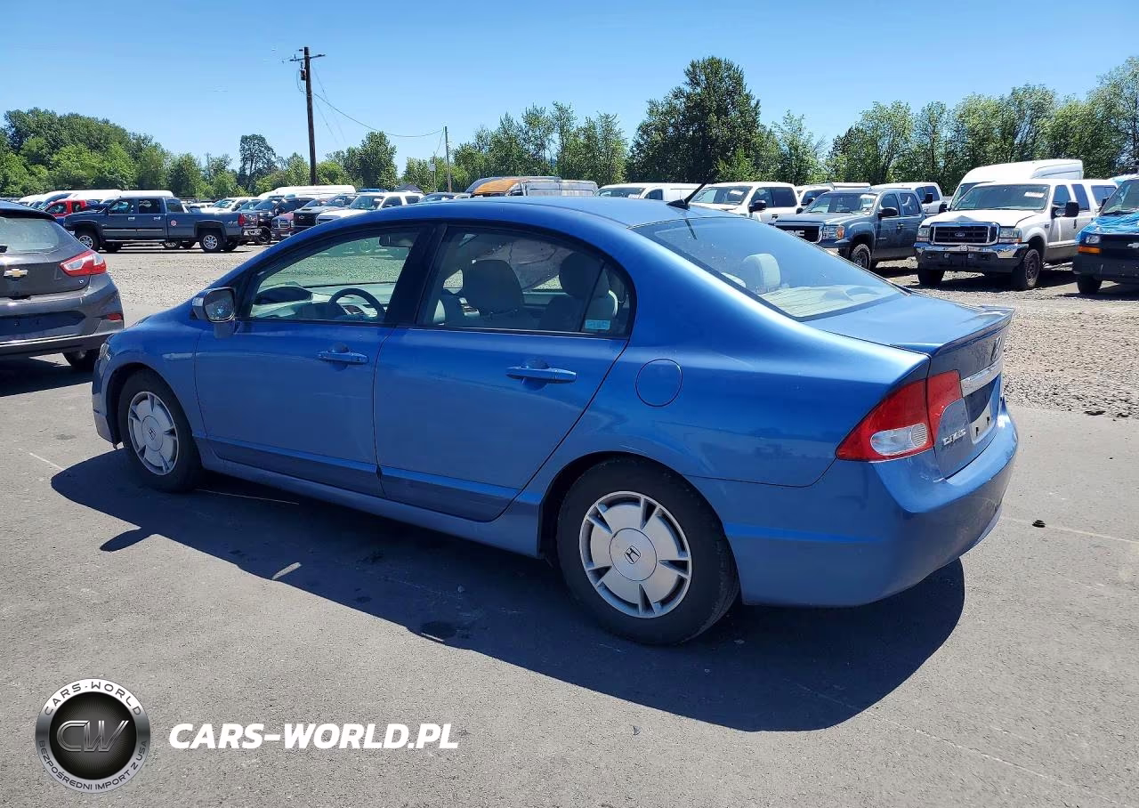 2009 Honda Civic Hybrid VIN:JHMFA36219S005015 - 2