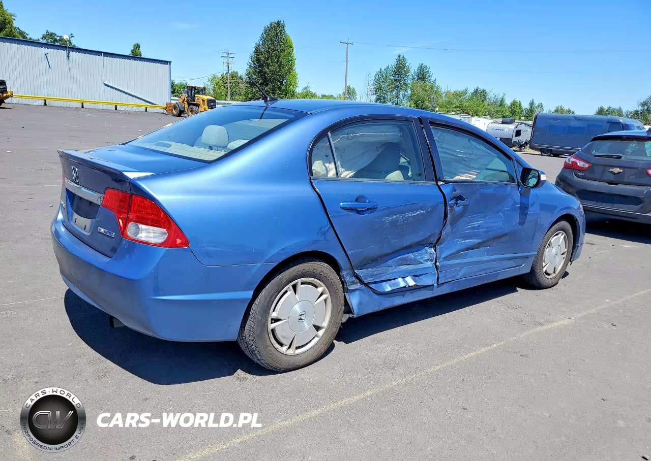 2009 Honda Civic Hybrid VIN:JHMFA36219S005015 - 3