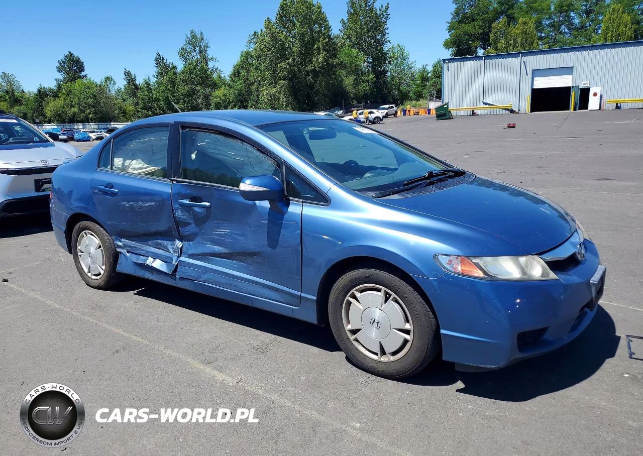 2009 Honda Civic Hybrid VIN:JHMFA36219S005015 - 4
