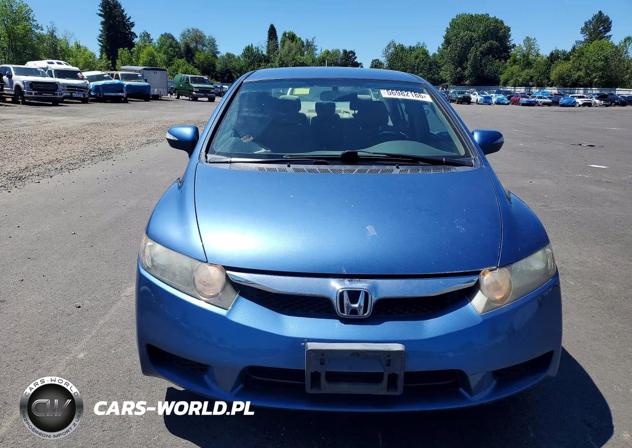 2009 Honda Civic Hybrid VIN:JHMFA36219S005015 - 5