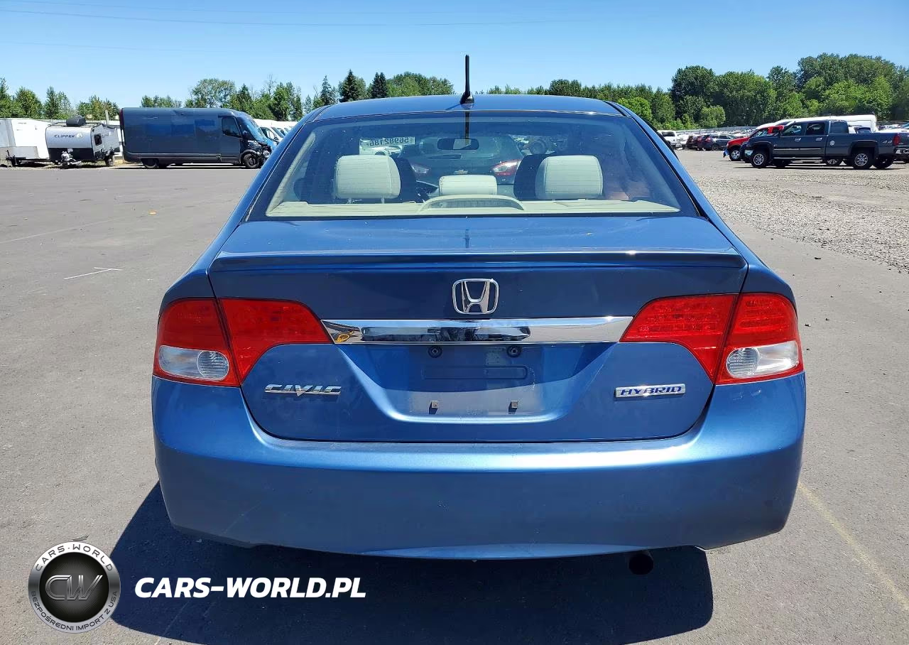 2009 Honda Civic Hybrid VIN:JHMFA36219S005015 - 6