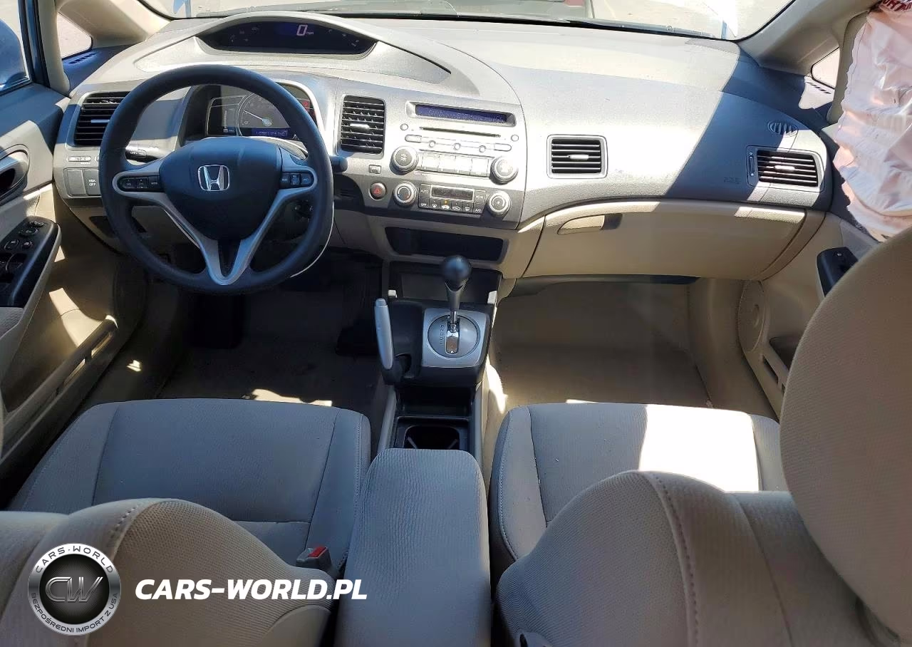 2009 Honda Civic Hybrid VIN:JHMFA36219S005015 - 8