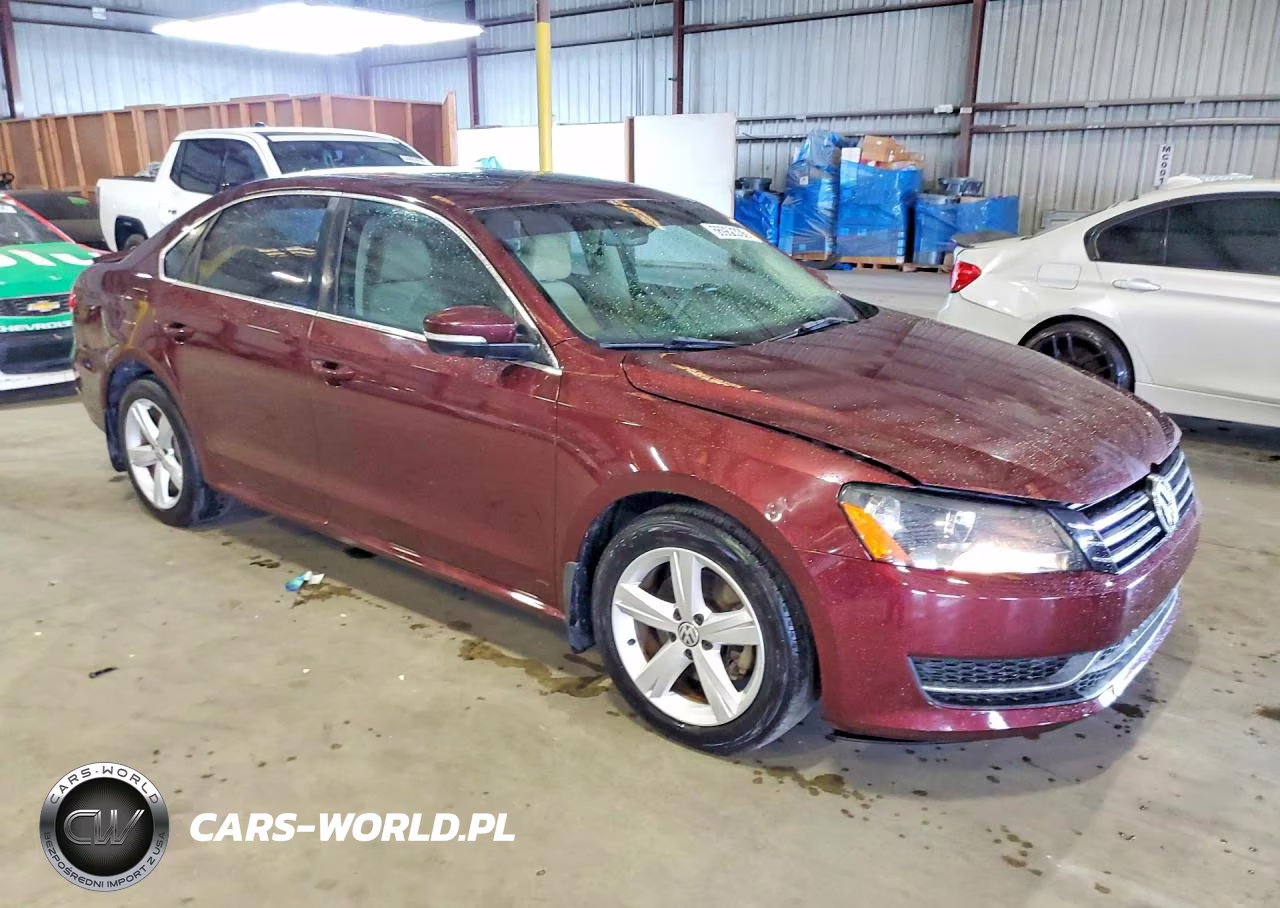 2013 Volkswagen Passat Se VIN:1VWBP7A32DC130062 - 4