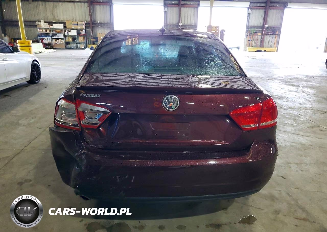 2013 Volkswagen Passat Se VIN:1VWBP7A32DC130062 - 6