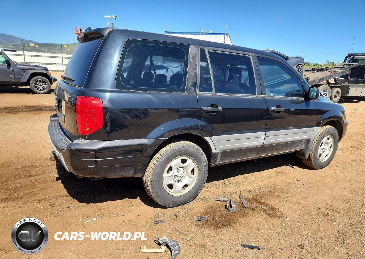 2003 Honda Pilot Lx VIN:2HKYF18193H537607 - 3