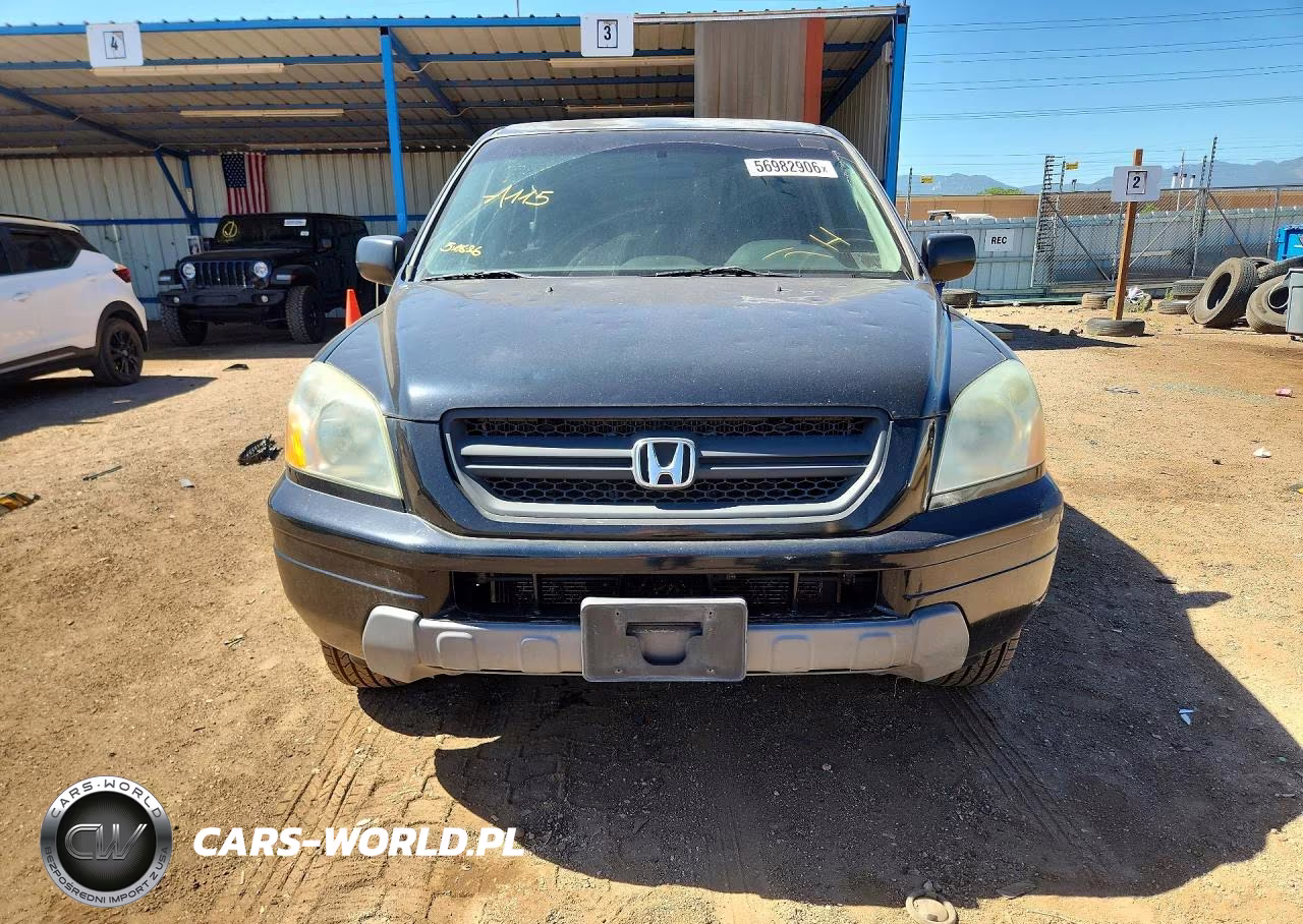 2003 Honda Pilot Lx VIN:2HKYF18193H537607 - 5
