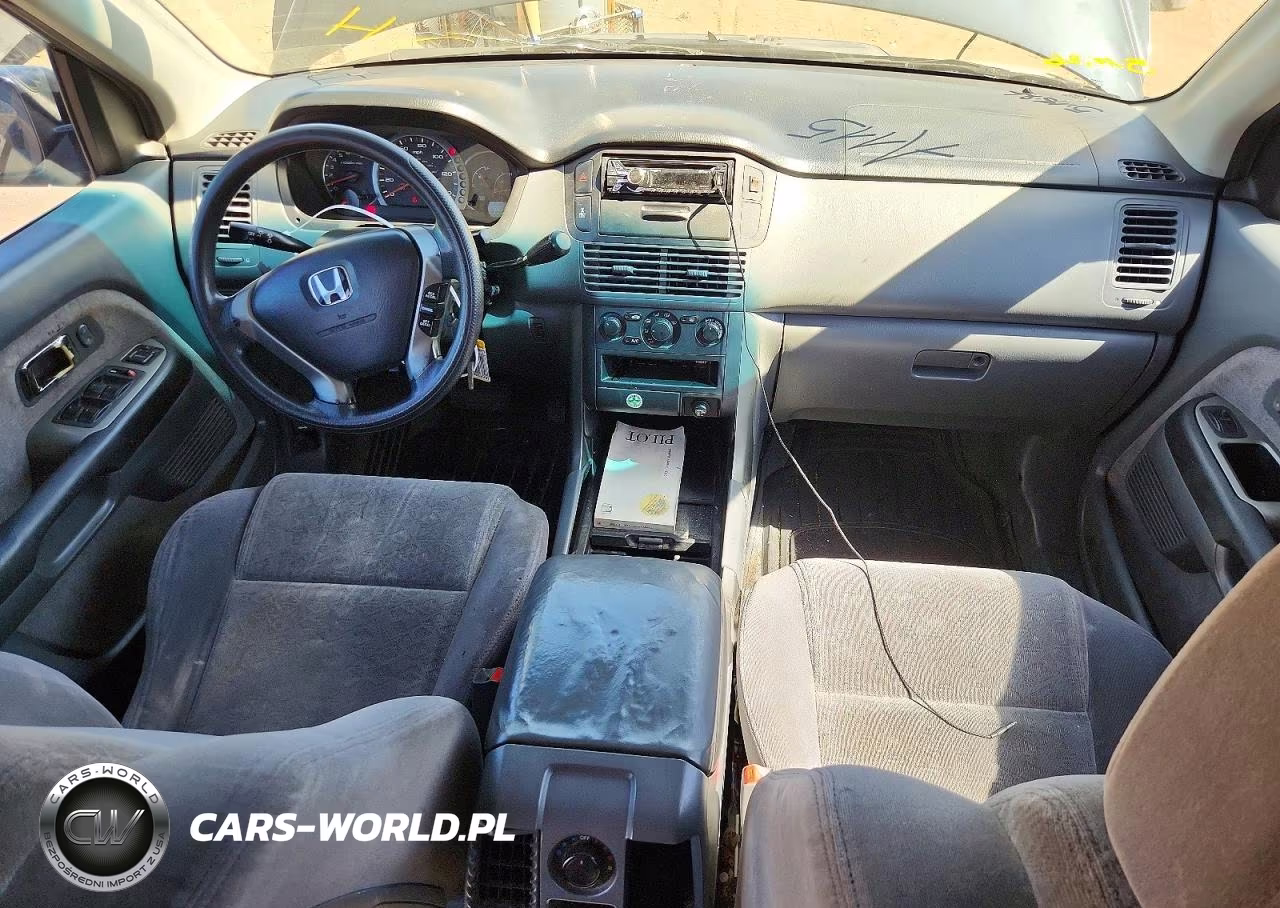 2003 Honda Pilot Lx VIN:2HKYF18193H537607 - 8