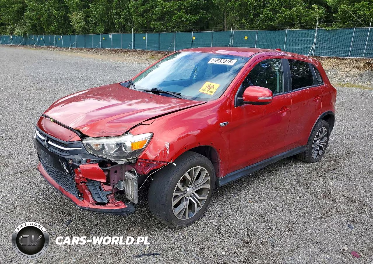 2019 Mitsubishi Outlander Sport Es VIN:JA4AP3AU4KU018669 - 1