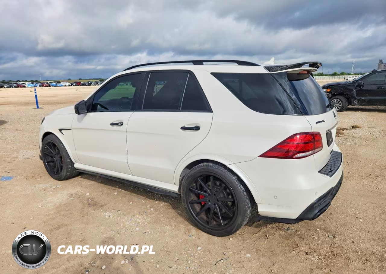 2016 Mercedes-Benz Gle 63 Amg-S 4Matic VIN:4JGDA7FB4GA707974 - 2
