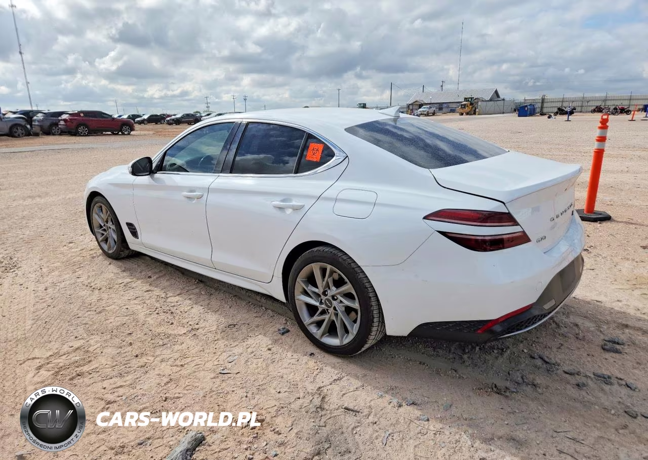 2022 Genesis G70 2.0T VIN:KMTG34TA8NU095121 - 2