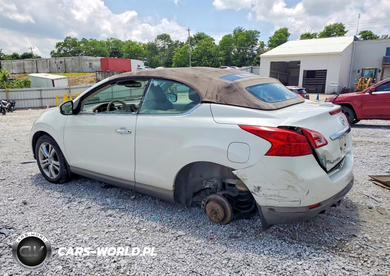 2011 Nissan Murano Crosscabriolet VIN:JN8AZ1FY3BW001189 - 2
