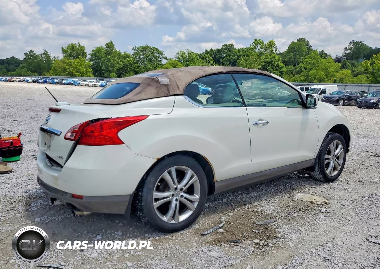 2011 Nissan Murano Crosscabriolet VIN:JN8AZ1FY3BW001189 - 3