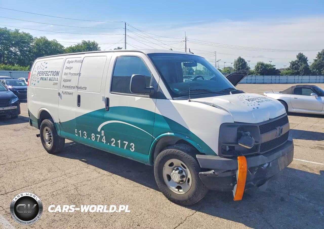 2014 Chevrolet Express 2500 Cargo Delivery Van VIN:1GCWGFFA2E1186988 - 4