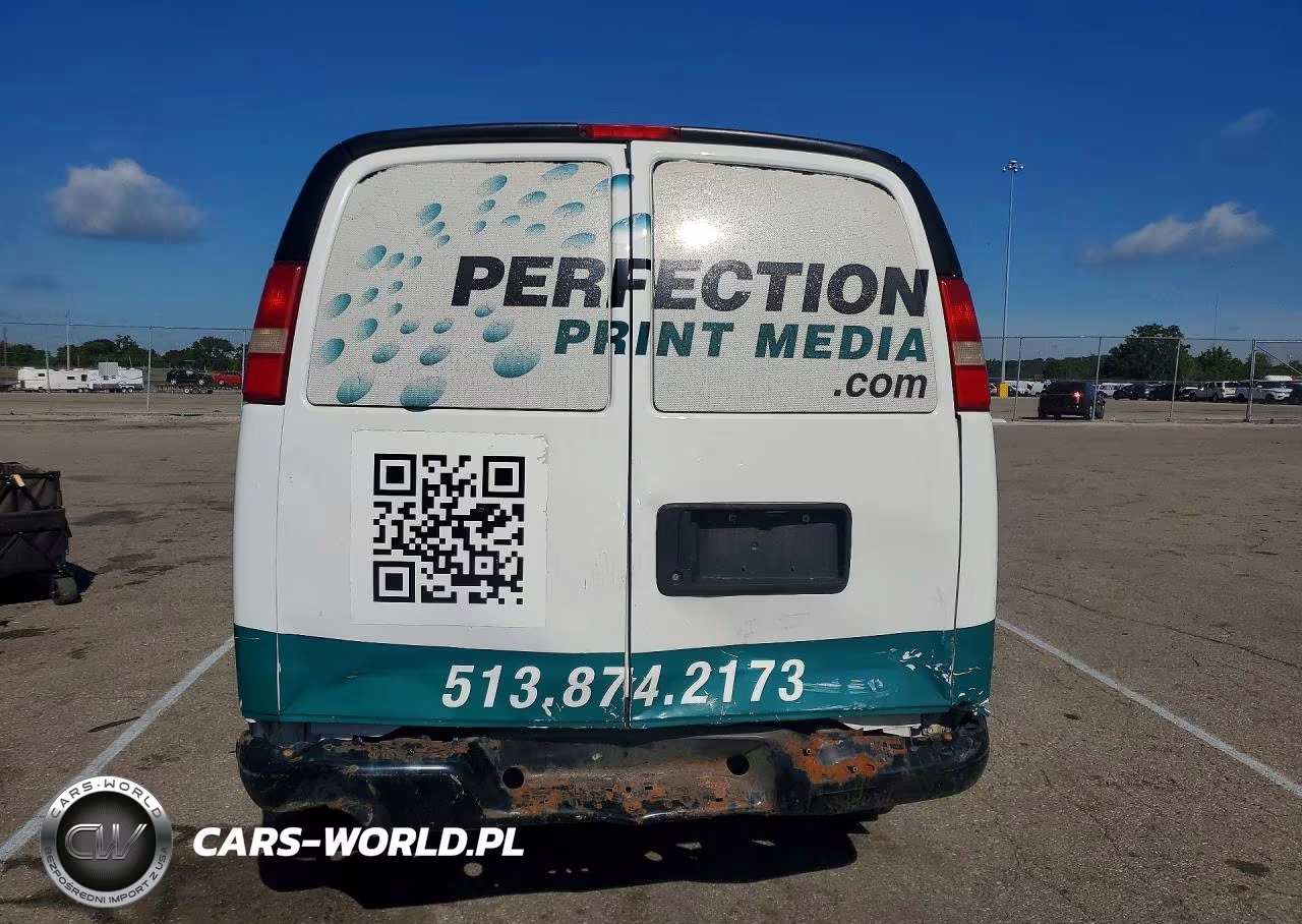 2014 Chevrolet Express 2500 Cargo Delivery Van VIN:1GCWGFFA2E1186988 - 6