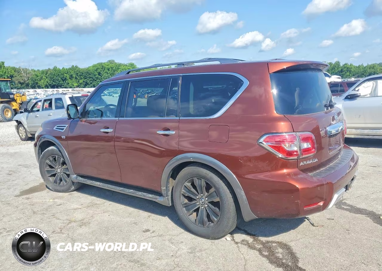 2017 Nissan Armada Platinum VIN:JN8AY2NC8H9509101 - 2